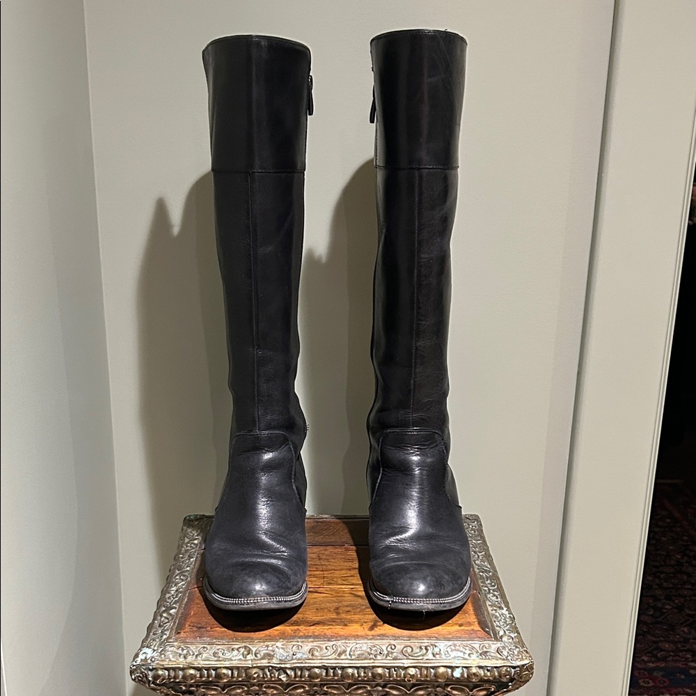 Franco Sarto Black Over the Knee Boots - Picture 2 of 7